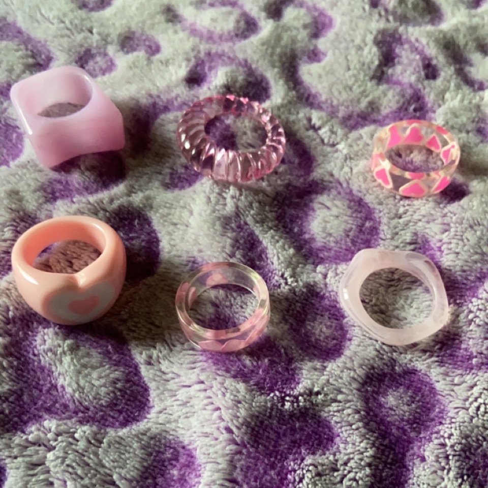 Stackable Resin Rings